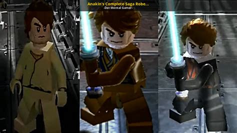 Anakins Complete Saga Robes In Lego Star Wars 3 Lego Star Wars Iii