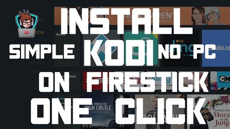 So i already have my firestick with kodi. JAILBREAK AND INSTALL KODI ON FIRESTICK WITH ONE CLICK!!! EASIEST METHOD! - YouTube