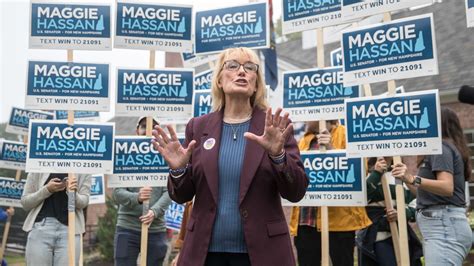 Democrat Sen Maggie Hassan Reelected From New Hampshire Over Gops Don