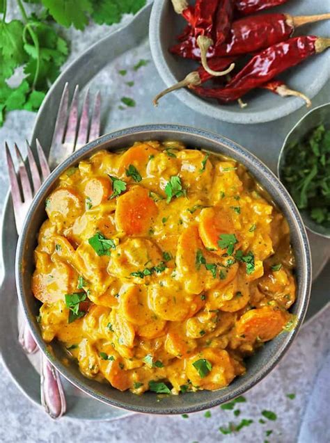 Easy Carrot Curry A Vegan Recipe Savory Spin