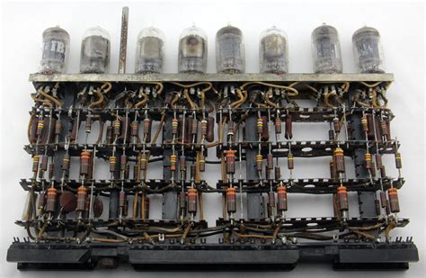 Ibm Mainframe Tube Module Part Ii Powering Up And Using A 1950s Key
