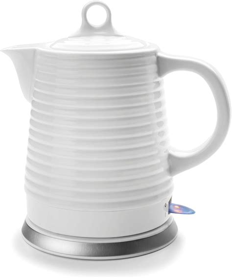 Lacor 69276 Gala Ceramic Electric Kettle White Uk Kitchen