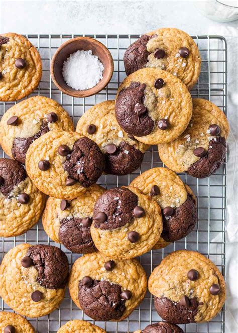 Brookies Chocolate Chip Brownie Cookies Recipe