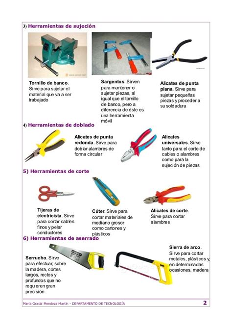 Herramientas Básicas Manuales Herramientas Herramientas Manuales