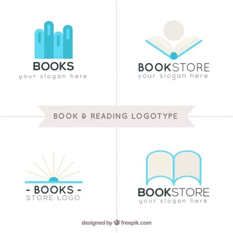 Cole O De Livro E Da Leitura Logotipos Vetor Gr Tis
