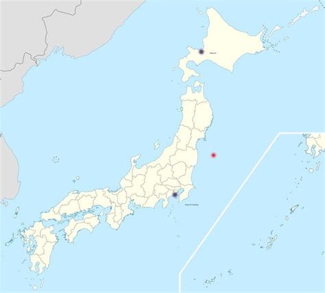 Filejapan Location Map With Side Map Of The Ryukyu Islands
