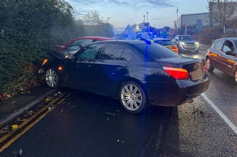 First Pictures After Cloned Bmw Wrecked In Crash Following Police Chase