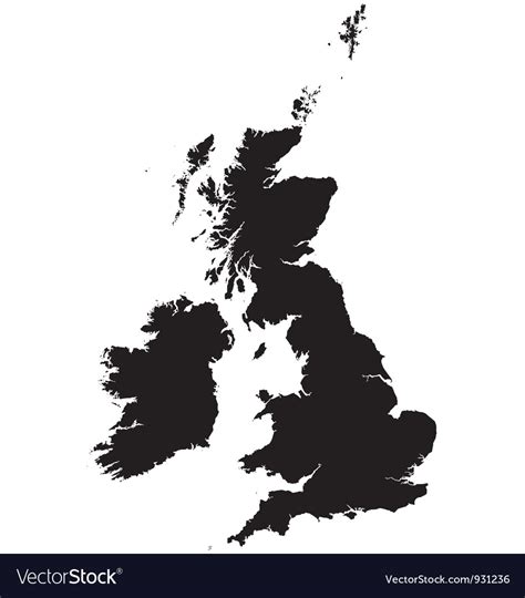 Download Map Uk Silhouette - universe map travel and codes
