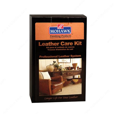 Leather care can help maintain your product longer. Leather Care Kit - Richelieu Hardware