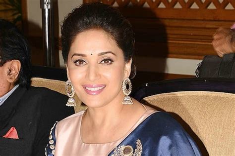 Look Of The Day Madhuri Dixit Exudes Elegance In A Payal Singhal Sari