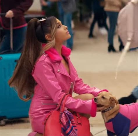 Cat Valentine Ariana Grande Red Leather Jacket Celebs Female