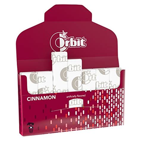 Orbit Cinnamon Sugarfree Gum 3 Fourteen Piece Packages Pack Of 10