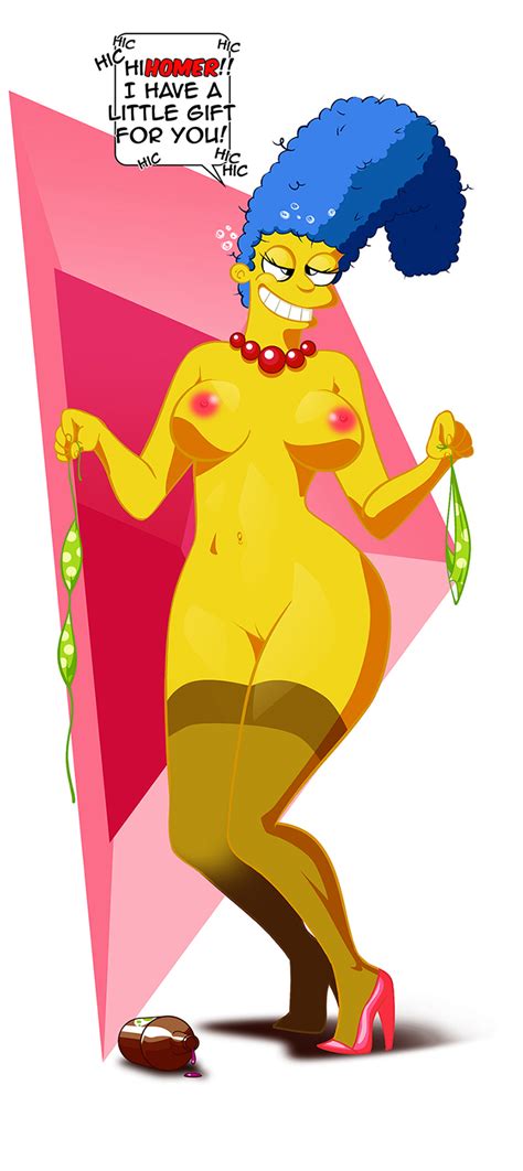 Marge Simpson Drunk By Sexfire Hentai Foundry