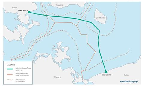 The Route Of The Baltic Pipe Gas Pipeline Has Been Selected Poland At