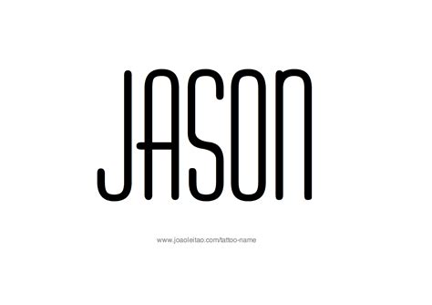 Jason Name Tattoo Designs Clipart Best Clipart Best