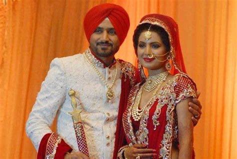 Harbhajan Singh And Geeta Basras Marriage In Pics