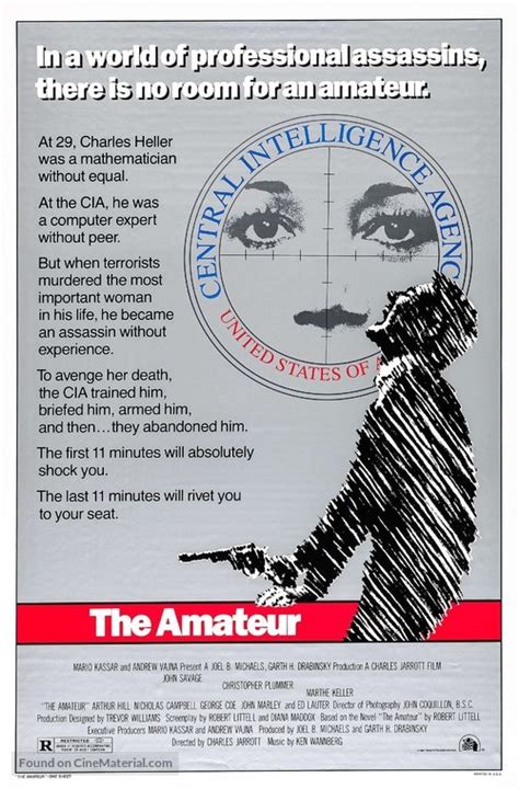 The Amateur 1981 Movie Poster