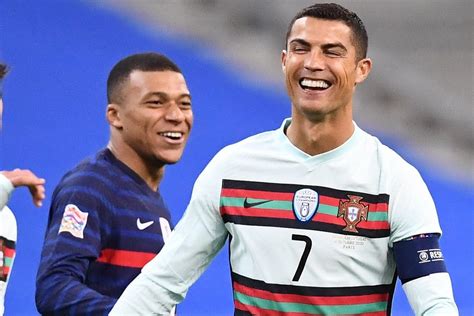 Kylian mbappe said he's inspired by cristiano ronaldo because it's 'too late' for him to be like lionel i have to be inspired by ronaldo's career. mbappe joined paris saint germain for $200 million in. Ronaldo, Mbappe draw blanks as Portugal's clash with ...