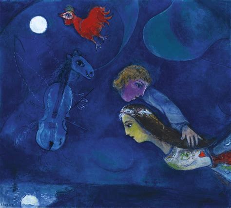 Chagall Coq Rouge Dans La Nuit 1 15m 187m Gbp