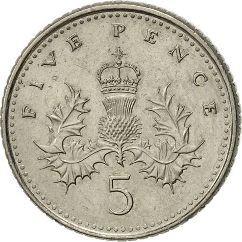 Five Pence 2002 Coin From United Kingdom Online Coin Club