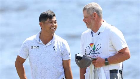 Bryson Dechambeaus Old Caddie He And Kurt Kitayama Are Leading The Arnold Palmer Invitational