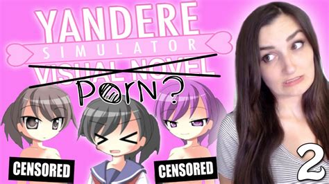 Threesome With Senpai Yandere Simulator Visual Novel AKA Porn YouTube