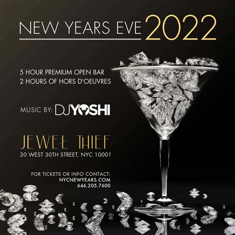 Jewel Thief Nyc New Years Eve