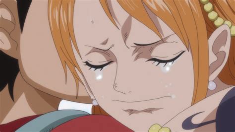 Image Nami Crying In Luffys Armspng One Piece Wiki