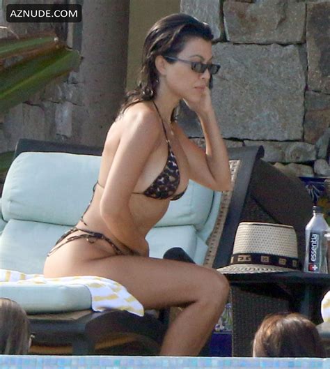 Kourtney Kardashian Sexy In A Majestic Villa In Los Cabos AZNude