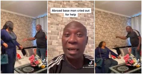 Ive Never Known Peace Nigerian Man Cries Out In Video Says Lady He Wedded And Took Abroad Now