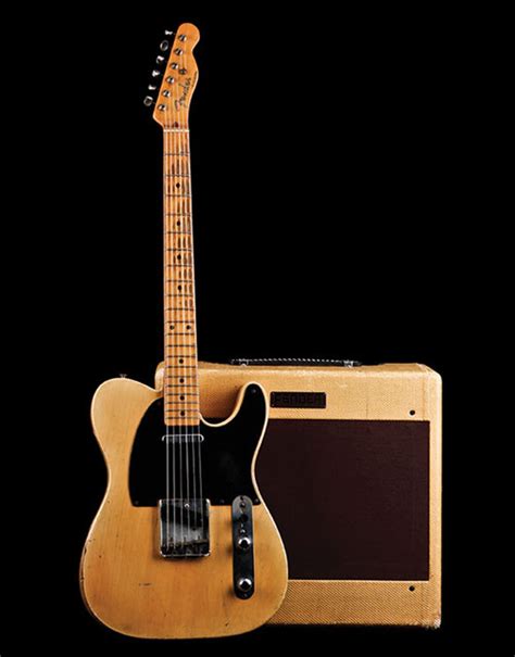 1953 Fender Telecaster And 1953 Fender Deluxe Premier Guitar The