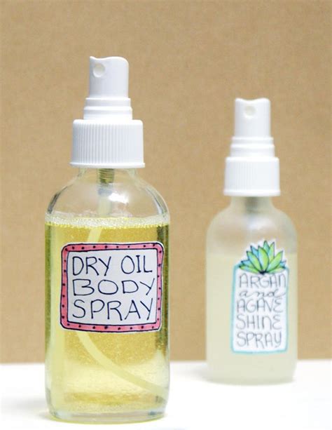 Diy Dry Oil Body Spray Recipe With Your Favorite Custom Scent Dry