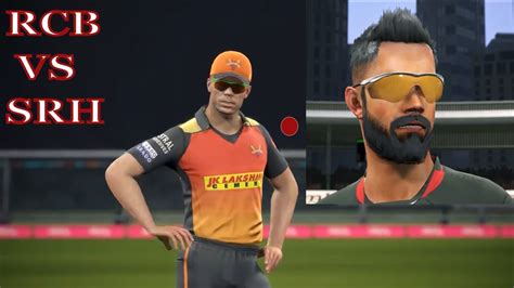 Rcb Vs Srh Match Highlights Ipl 2020 Gameplay Cricket 19 Youtube