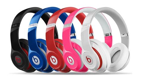 Beats By Dre Studio Over Ear Wired Headphones Groupon