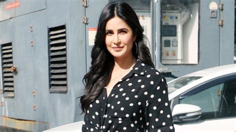 Katrina Kaif In Crop Shirt And Leather Mini Skirt Does Girl Next Door Fashion Right On Day Out