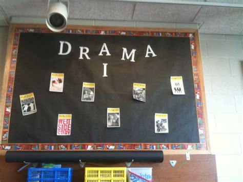 Drama Theatre Bulletin Board Class Decoration Drama Class Bulletin