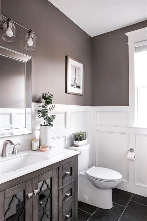 Powder Room Reveal Domestically Blissful