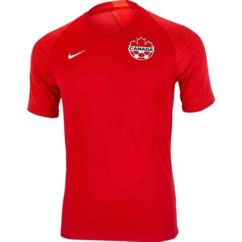 2019 Kids Nike Canada Home Jersey - SoccerPro | Kids nike, Mens tops