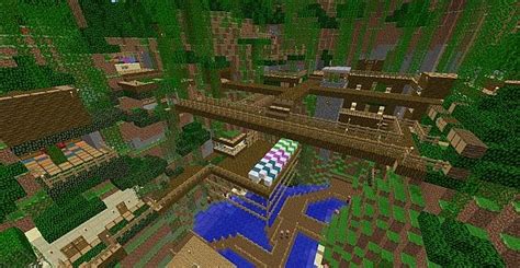 Vixoms Jungle Town Minecraft Project