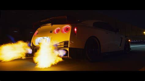 Flame Spitting Nissan R35 Gtr Nismo 4k Youtube