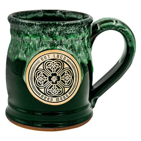 Green Clover Fire Dept. Coffee mug | Mugs, Clover green, Clover