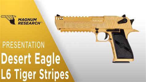 Présentation Desert Eagle L6 Tiger Stripes Airsoft Youtube