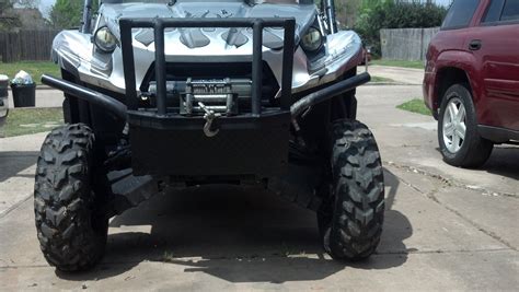 Great savings & free delivery / collection on many items. Homemade Brush Guard - Kawasaki Teryx Forum