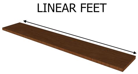 While it is possible to convert linear feet to board feet, the width, thickness and length must be factored in i was trying show how you can figure the exact (actual) number of cubic inches in any piece of wood it sure would be a handy way to figure out board to lineal feet! What's the Difference Between Linear Feet and Square Feet ...