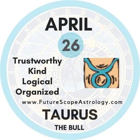 April 26 Zodiac Taurus Birthday Personality Birthstone