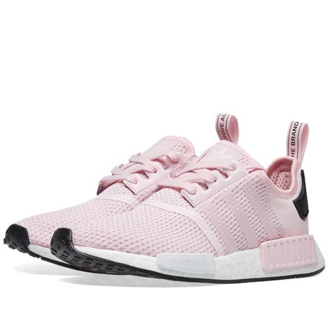 Adidas pw hu holi nmd mc powder dye ac7034. Adidas NMD_R1 W Clear Pink, White & Core Black | END.