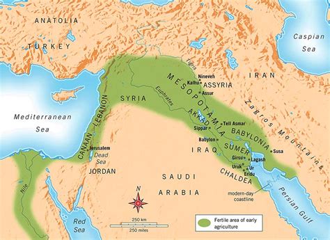 Mesopotamia Empire Map
