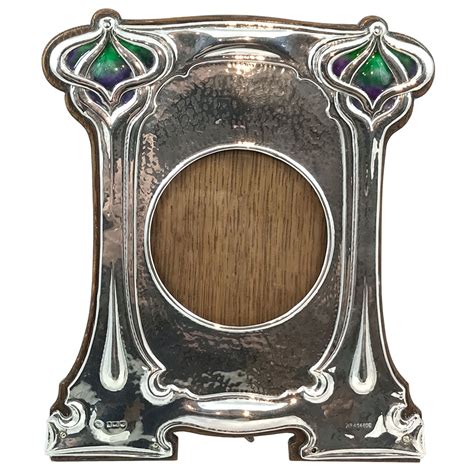 Arts And Crafts Silver And Enamel Photograph Frame By William Hutton And Sons Gm3216 Morgan