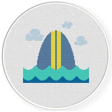 Welcome to cross stitch stash! Surf's Up Cross Stitch Pattern - Daily Cross Stitch