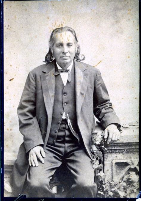 Creek Chief Isparhecher Muscogee Creek Indian Muskogee Creek